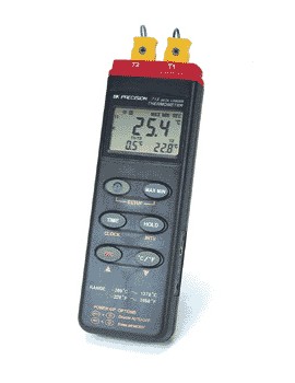 Datalogging Temperature Meter, Dual Input B&K Precision M.715